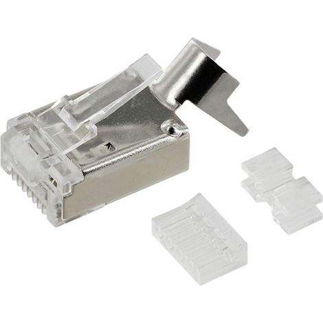 econ connect  Modular-Stecker 8/8 Cat.6a für Rundkabel MPL88C6AR Stecker, gerade   Polzahl Sensoren
