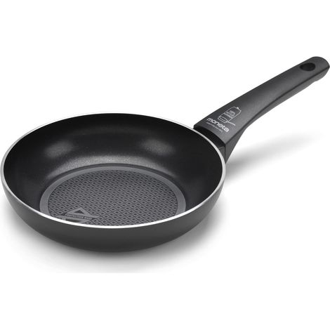 Poêle à induction, surface en matériaux recyclés, revêtement antiadhésif et anti-rayures, tous feux, Lavable au lave-vaisselle, 20 cm (1/5)