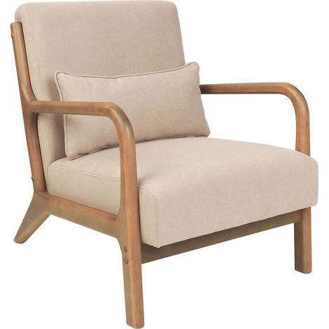 Sessel SKOVDE Stoff Beige