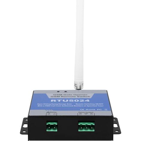 Contrleur d'accès pour téléphone portable GSM RTU5024, commutateur de télécommande, contrle de porte SMS (1/5)