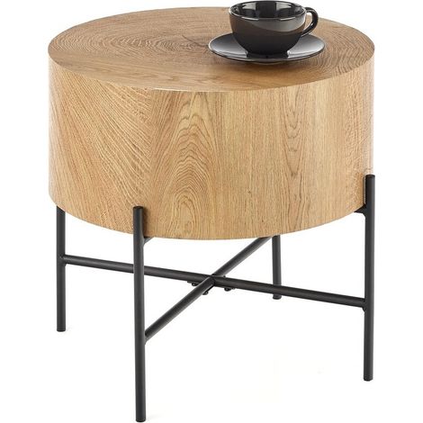 Mesa de centro Houston 1186 , 45x0x0cm, Diámetro: 45, MDF, Redonda