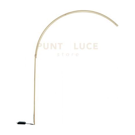 STRUTTURA PIANTANA BIBLIO ORO LED 3000K 1380LM 33W DIMMERABILE DA ABBINARE A BASE PER PIANTANA