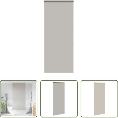 vidaXL Intimité salle de bain - Store enrouleur de douche avec cassette largeur du tissu 96 cm (1/5)