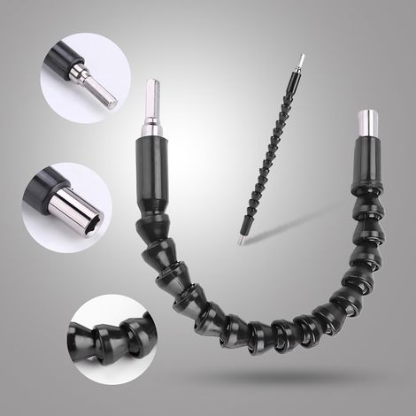Jeu de 32 embouts de perçage et de tournevis en acier inoxydable avec rallonge flexible (1/5)