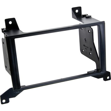 Kit Support Autoradio compatible avec Hyundai Santa Fe 09-12 Noir