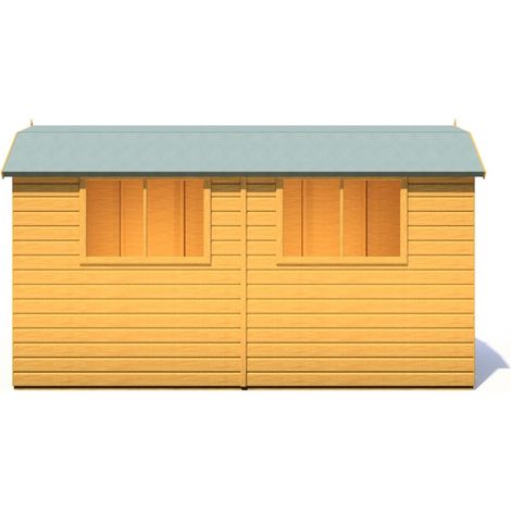 Barn 12x6 DD Premium Sheds - L197.8 x W371.4 x H212.8 cm