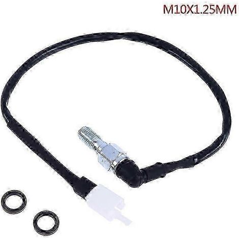 Interrupteur de feu arrière hydraulique universel M10 pour moto, boulon creux, accessoires moto, interrupteur de frein hydraulique ( ) (1/5)
