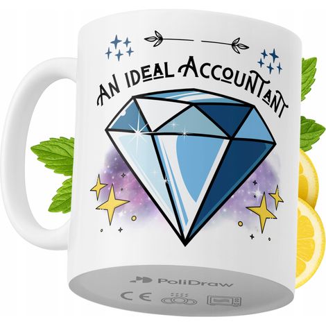 Lustige Kaffeetasse mit witzigem Textdesign für Buchhalter – ideal für Geburtstage, Namenstage und Feiertage. Hochwertige Tasse für besondere Anlässe im Büro oder Homeoffice. Farbe: Weiß, 330 ml.