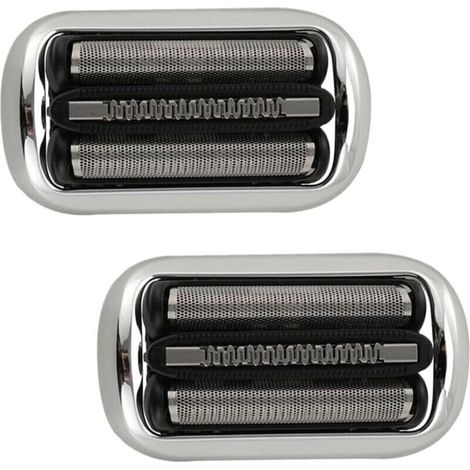 Ersatzscherkopf 32S mit Scherfolie und Klinge, kompatibel mit Braun Series 3 Rasierern (3000s, 3010s, 3040s, 3050cc, 3070cc, 3080s, 3090cc) (2 Stück 32S)