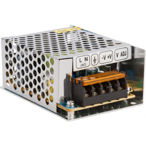 Transformateur LED 24VDC 35W/1,45A IP20 [HO-TR-IP25-35W-24V] (1/2)