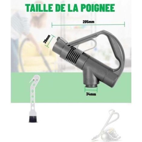 Poignée Rechange Compatible avec Dyson DC29 DC33C DC37 DC52 DC19 DC23 DC26 DC32 DC36 DC48 Piece Détachée Manche pour Dyson 917276-01 Poignee Accessoire Aspirateur (1/5)