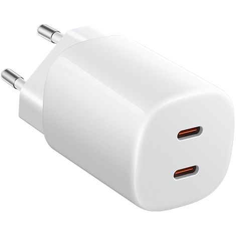 CARGADOR XIAOMI MI TURBO CHARGING POWER ADAPTER 45W TYPE A 2 PORT