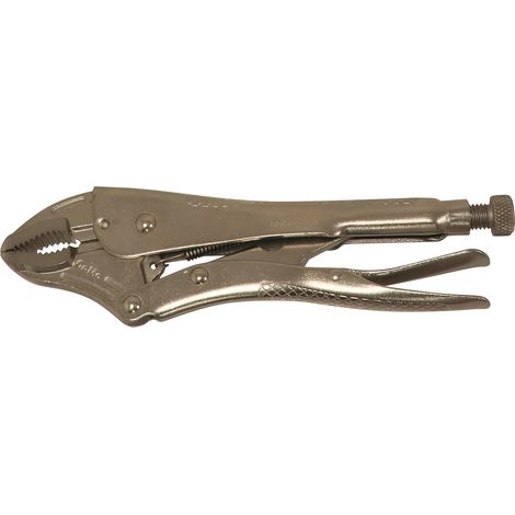DRAKKAR TOOLS - Pince étau à crans - Longueur: 250mm - 14739 - Ce produit de marque DRAKKAR-TOOLS est neuf.