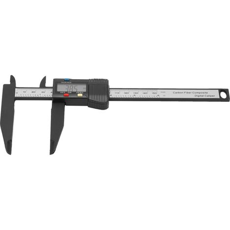 Digitaler Messschieber (150 mm) mit großem LCD-Display und Umrechner für metrische und Zoll-Einheiten (1/5)