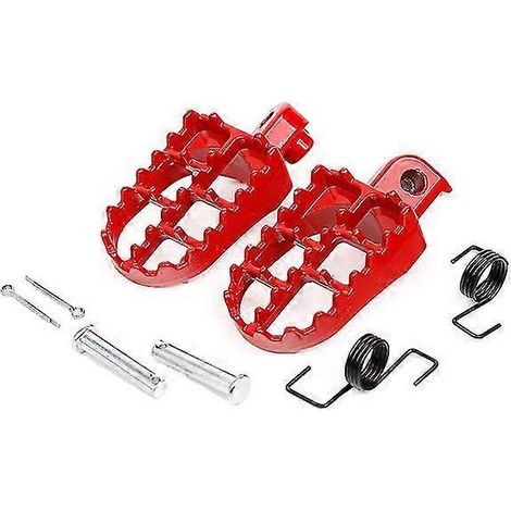 Motorrad-Fußrastenhalterung mit Hebel für Surron Light Bee XS Crosscountry Bike – rot