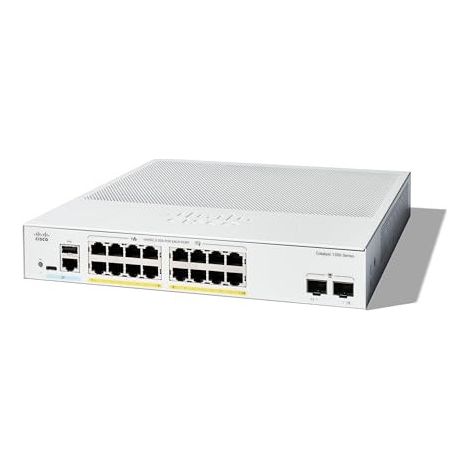 Cisco C1300-16FP-2G commutateur réseau Géré L2/L3 Gigabit Ethernet (10/100/1000) Blanc