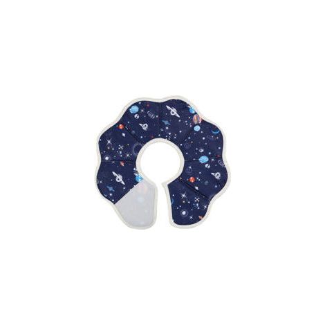 Collier de protection décoratif pour chat avec motif ciel étoilé, taille L (périmètre 25-34 cm, profondeur 13 cm) (1/5)