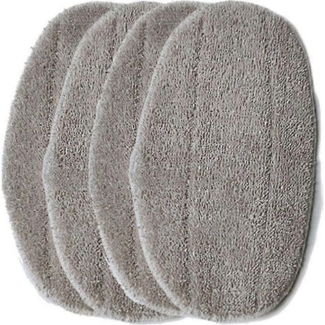 Lot de 4 lingettes de rechange AURA pour balai vapeur Leifheit Cleantenso (1/5)