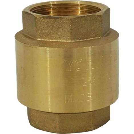 Clapet Anti-Retour - Laiton - 1"1/4 - PN12 - Pour Installation Hydraulique - Diamètre 33-42 mm (1/3)