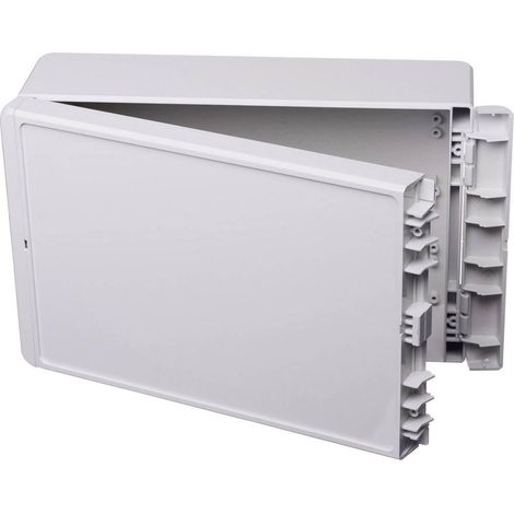 Bopla caja mural monocolor gris claro 17x27x9 cm
