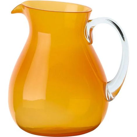 Zani Serafino Memento Synth Small Pitcher Brocca Colore Mandarin in MS-Metacrilato 1 Lt