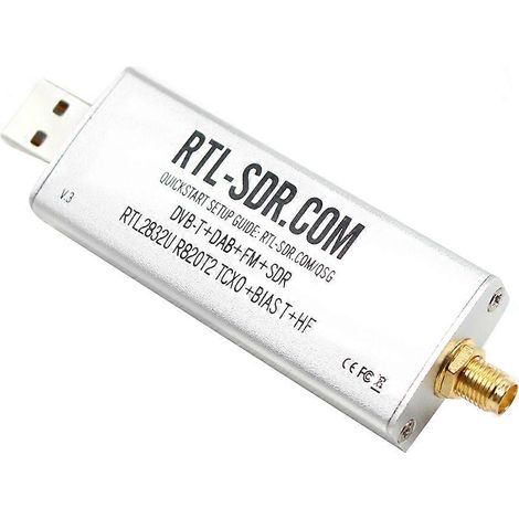 Système de communication SDR V3 R820T2 RTL2832U 1PPM TCXO SMA RTLSDR (1/5)