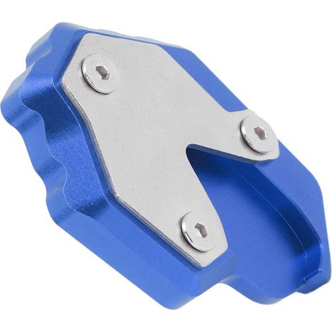 Plaque d'extension de béquille latérale en aluminium CNC, support de pied de rechange pour Forza 350 NSS350 2020-2022 (bleu) (1/5)