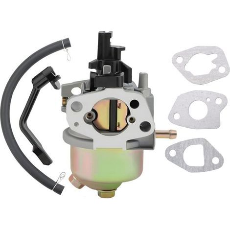 Vergaser für Honda GX120, GX160, GX200 (5,5 PS, 6,5 PS) – Ersetzt 16100-ZH8-W51, Komplettset mit Dichtungen, Zündkerze und Luftfilter für Generator 168F 2KW-aLOVEZ