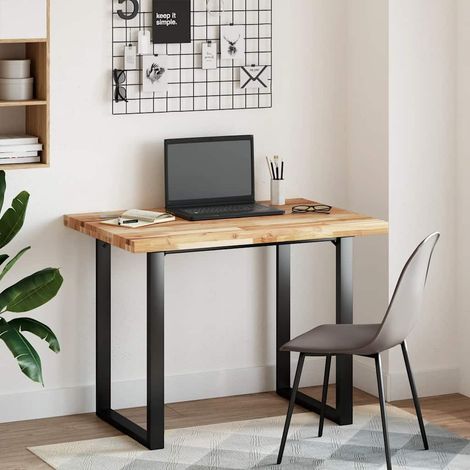 Maison Exclusive - Tablero escritorio madera maciza acacia sin tr