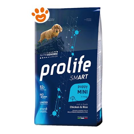 Prolife Dog Smart Puppy Mini Pollo e Riso - Sacco 7 Kg -
