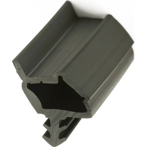 Guarnizione per porte interne su telaio in PVC - Scanalatura da 4 mm - Rotolo da 100 m - Trasparente - KISO - S 7210 TRASPARENTE