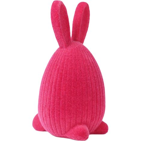 Ostern beflockte Tischdekoration Tierfiguren für Schrank