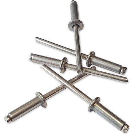 Rivets pop inox a2 aisi 304 Ø 3 a 6 - dtail : 4.8 x 16 - sachet 50 - Rivets pop inox a2 aisi 304 Ø 3 a 6 - dtail : 4.8 x 16 - sachet 50