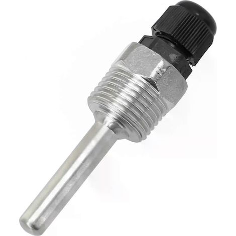 30–200 mm Tauchhülse mit 1/2"-G-Gewinde DN15, 50 mm, 100 mm, 150 mm, 200 mm Sondentemperatursensor (1/4)
