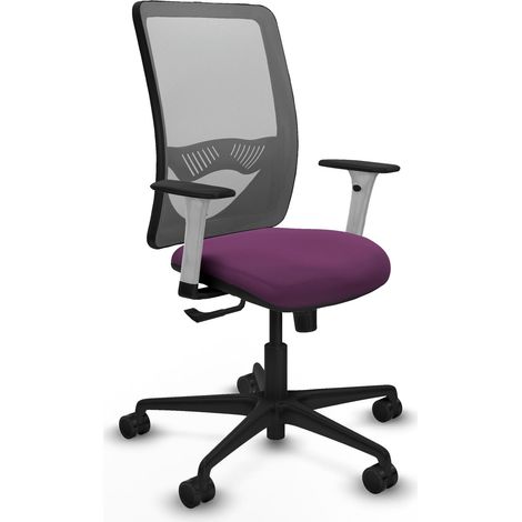 Silla de oficina piqueras y crespo Zulema blanco espuma 50 mm (1/2)
