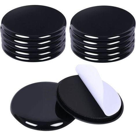 16Pcs 70 mm Patins de Meubles en Téflon Lourds Patins Glisseur pour Tapis, Glisseurs Curseurs de Meubles pour Déplacement Facile (1/3)