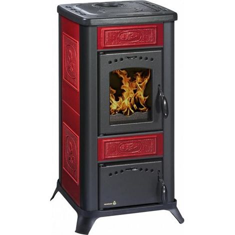 Kaminofen TYP18872-Romantic/A Ker. bordeaux 7,5kW