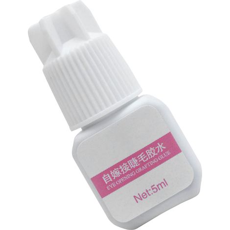 Colle à faux cils à séchage rapide, texture douce, adhérence extra-forte pour maquillage, 5 ml. (1/5)