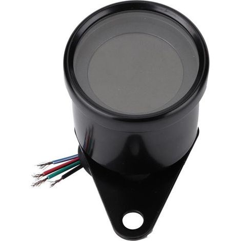 Compteur de Vitesse Numérique pour Moto. Tachymètre. Compteur de Vitesse LED Universel. Performances Stables pour la sécurité Routière. Lentille Anticlaire.