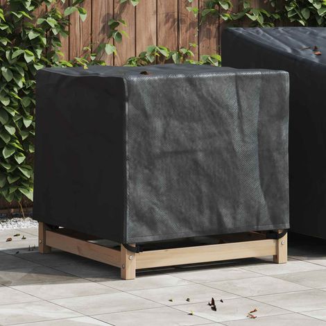 Möbelbezug Schwarz 74 x 74 x 60 cm 210D Oxford Stoff (1/4)