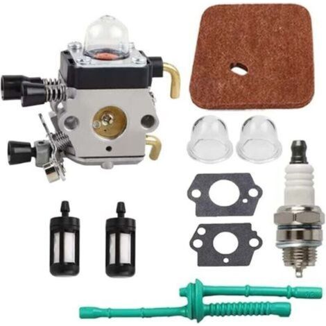 Carburateur Remplacement C1Q-S97 Compatible Stihl FS38 FS45 FS46 FS55 FS74 FS75 FS80 Débroussailleuse Tondeuse (1/4)