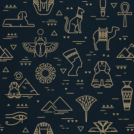 Decoración de exterior Oxford - Motiv ägyptische symbole (1/5)