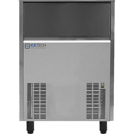 Machine à Glaçon Grise Tropicalisée production de 24 a 150 kg - Condenseur a EAU - Icetech