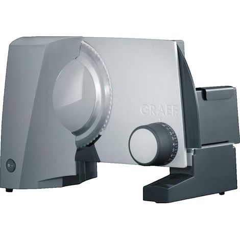 Trancheuse électrique graef G55 lame acier inox 17 cm gris