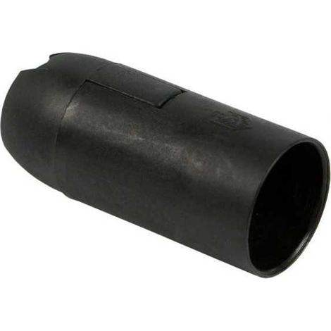 FME Portalampada E14 Liscia Nero