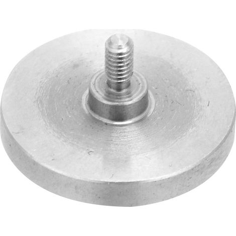 Pointes de contact plates pour comparateur à cadran en acier au tungstène, filetage M2.5 (Y11)