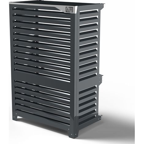 Cover Pompa di Calore 105x65x150 cm installazione a terra vicino la parete Big Blade VL Antracite