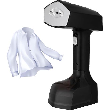 2500w Défroisseur Vapeur Portable Niveaux de Vapeur Usage Sec et Humide Défroissage Rapide pour Vêtements (1/5)