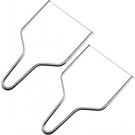 BEBUSINGOTO Juego de 2 cortadores de queso de acero inoxidable (1/5)