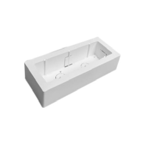 Scatola universale da superficie 3 elementi 234x92x42 Bianco